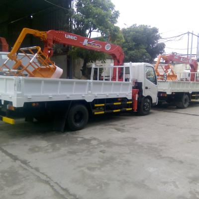 Xe Hino XZU730 gắn cẩu Unic 346URG